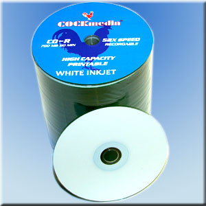 COCKmedia CD-R <b>white-printable</b> 700 MB 52x - <b>100er Folienspindel</b>